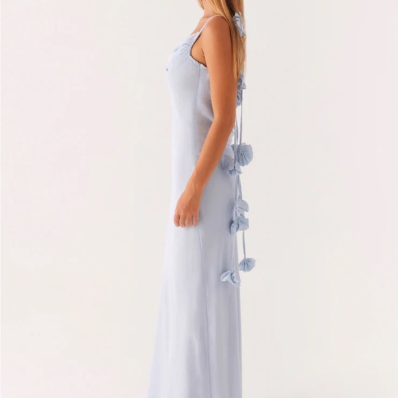 Peppermayo Simona Maxi Dress - Pastel Blue - Picture 4 of 6